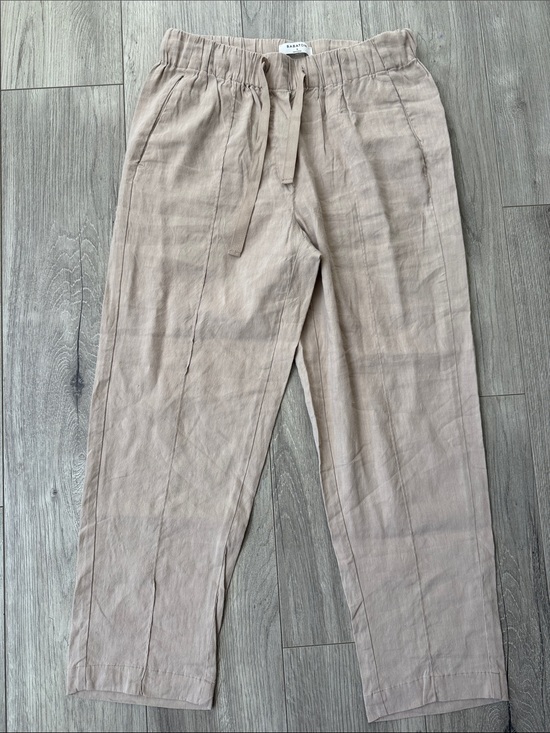 Babaton Pants - Babaton Linen Cropped Pant